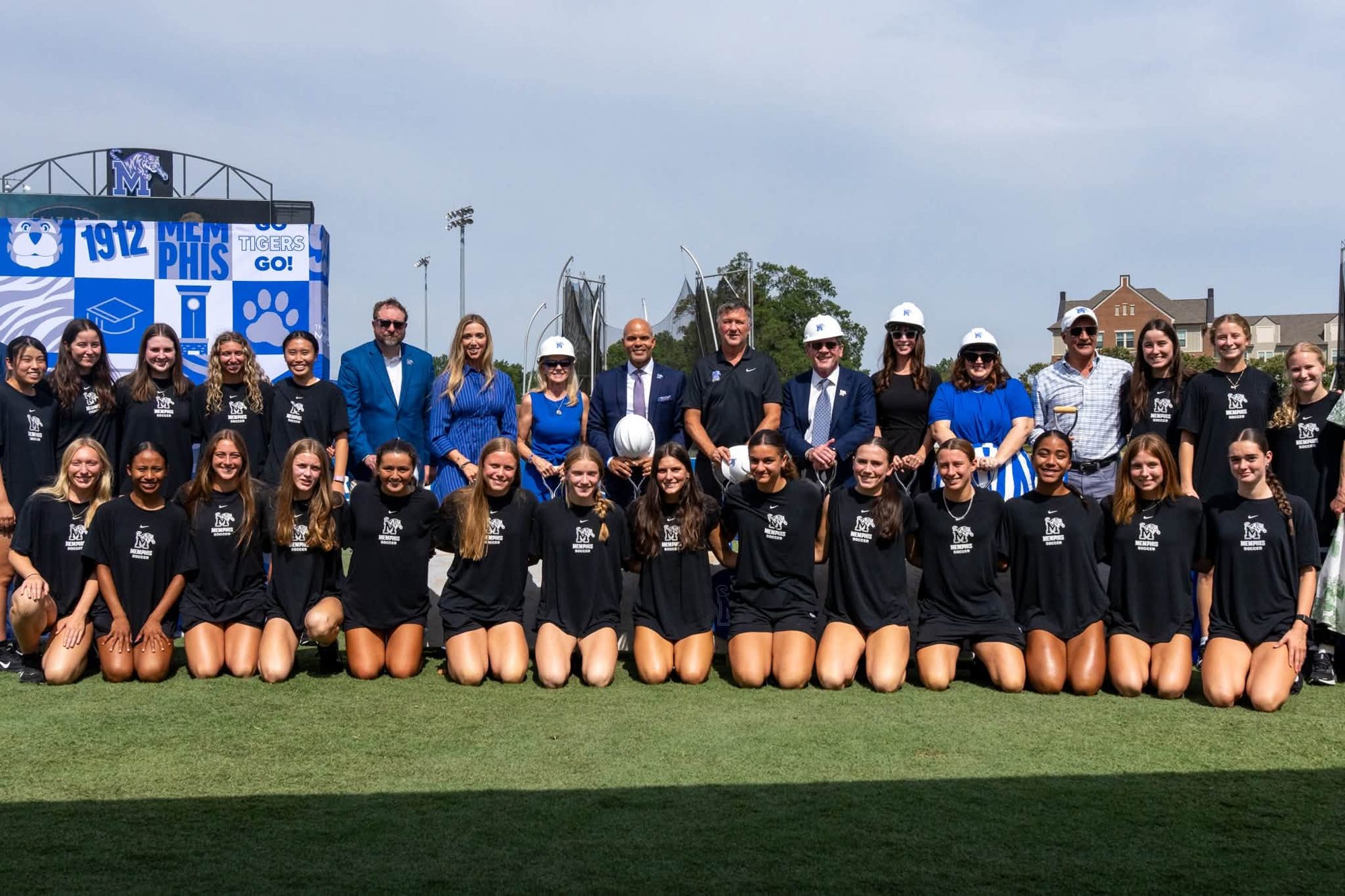 Liza Wellford Fletcher Stadium groundbreaking